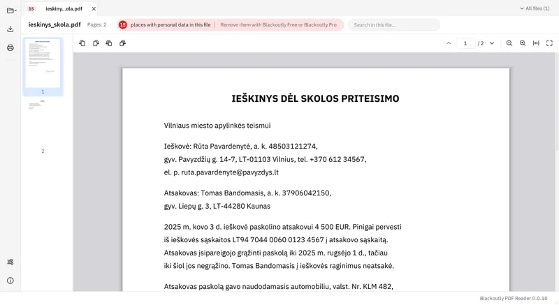 Free Blackoutly PDF Reader